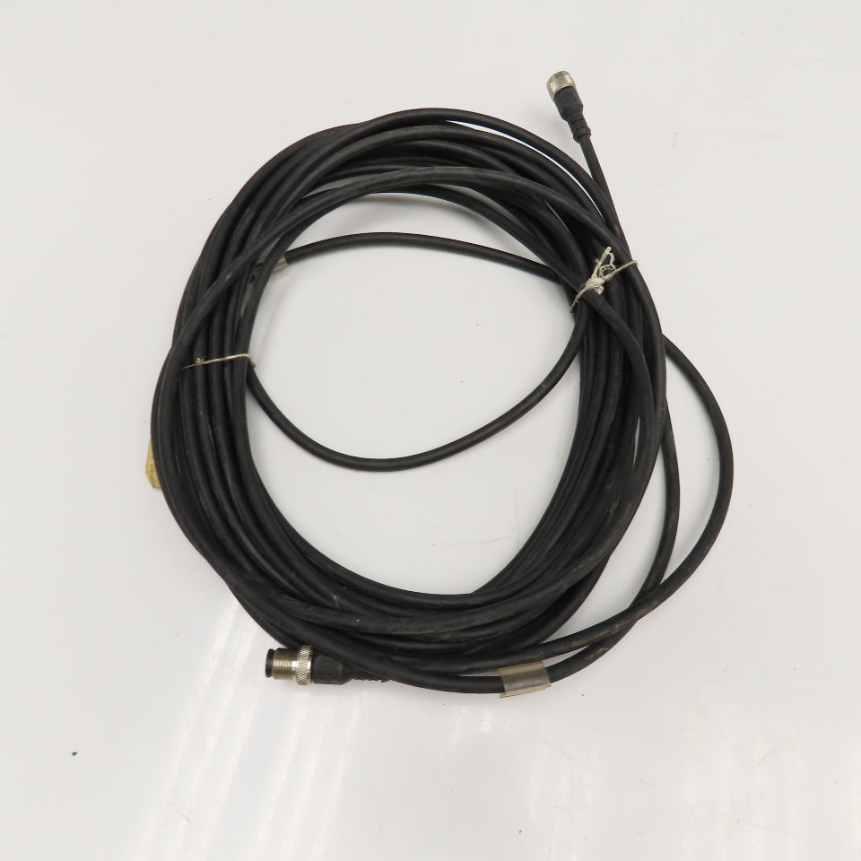 Siemens 6GT2891-0FN10 RS422 Cable Male/Female M12 Circular 10m 30'