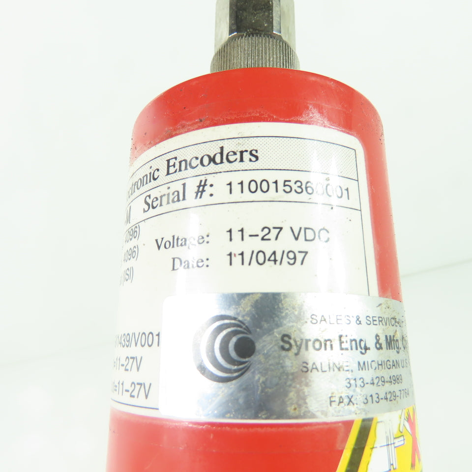 TR Electronic Encoders CE-65-M Encoder 11-27VDC Steps/Rev 4096