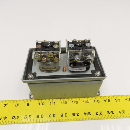 Allen Bradley 800T-J2 600V 3 Position Selector E-Stop Electrical Enclosure
