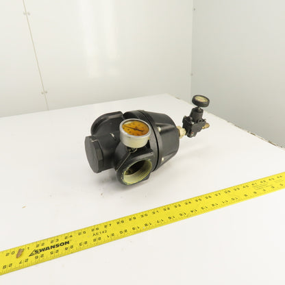 Watts R119-20J Compressed Air Pilot Operated Regulator 2-1/2" NPT W/ Gauges