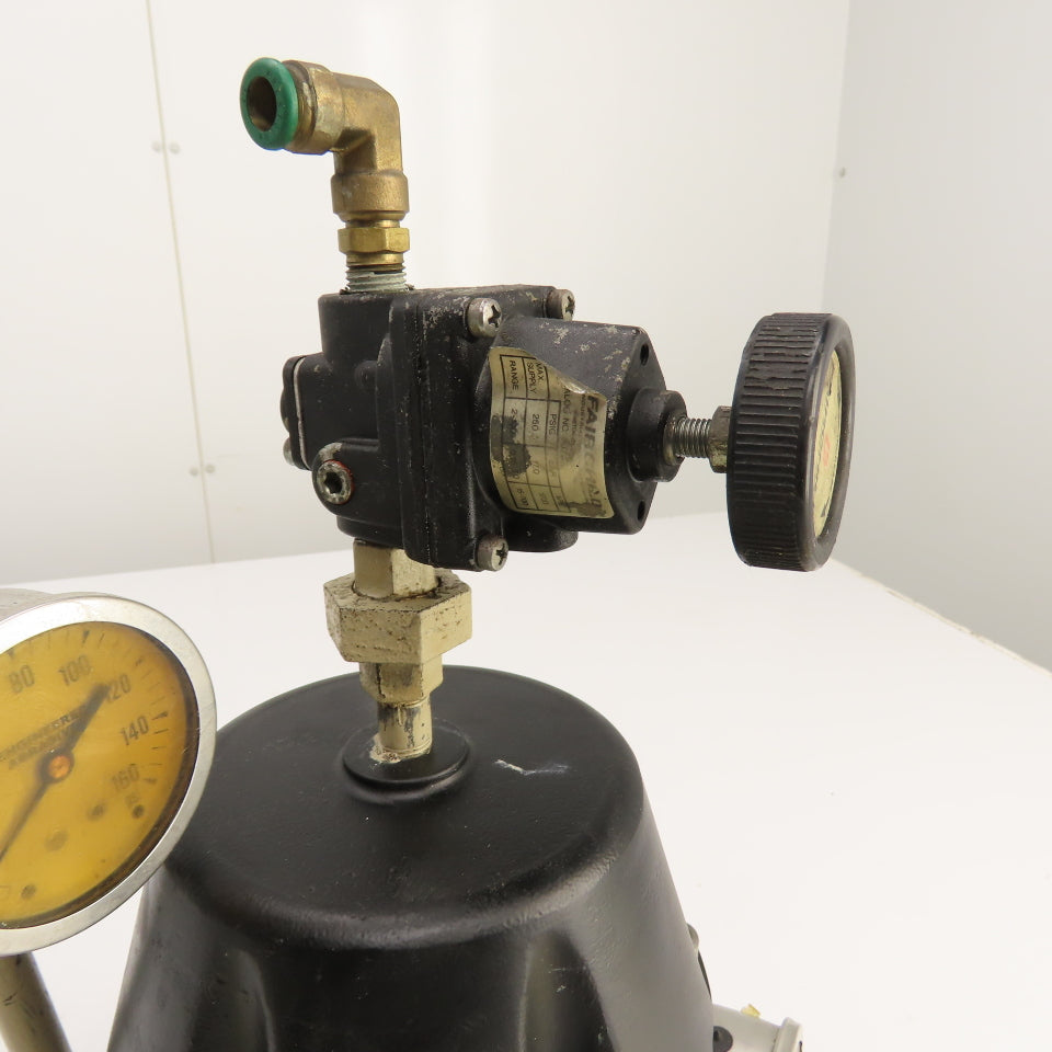 Watts R119-20J Compressed Air Pilot Operated Regulator 2-1/2" NPT W/ Gauges