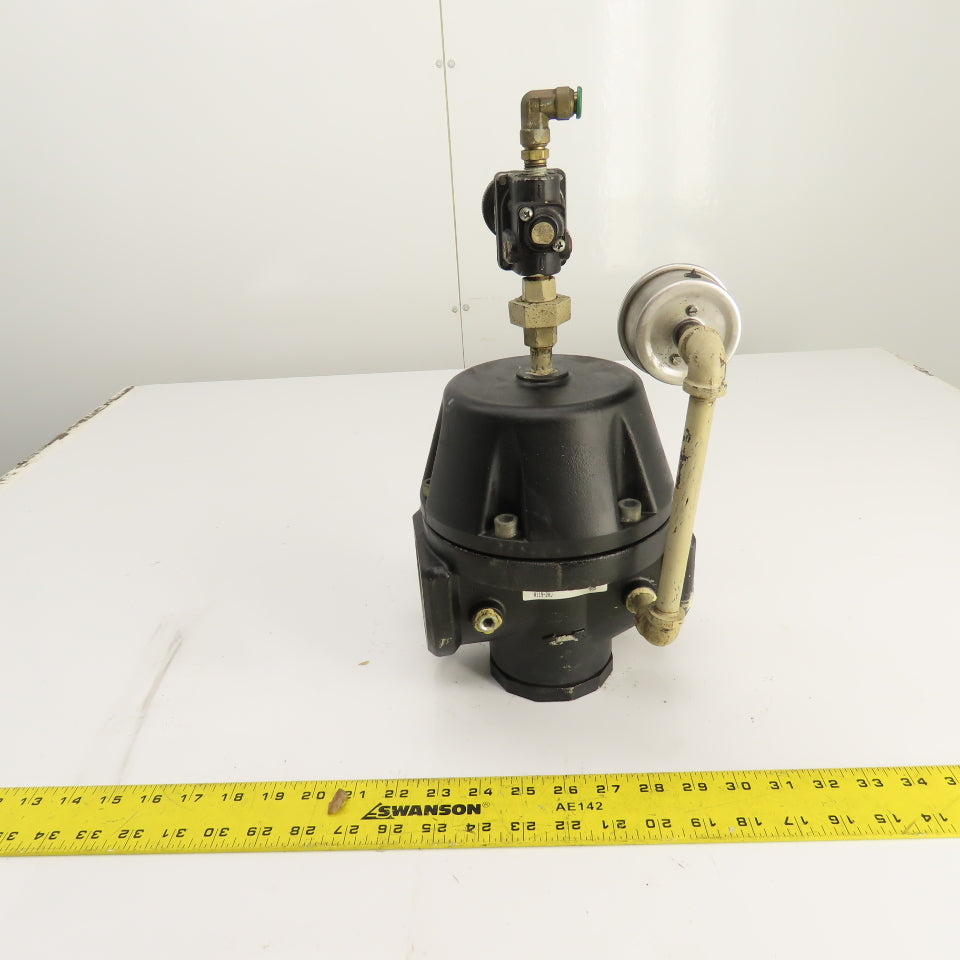 Watts R119-20J Compressed Air Pilot Operated Regulator 2-1/2" NPT W/ Gauges