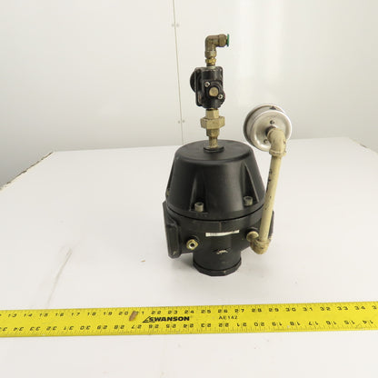 Watts R119-20J Compressed Air Pilot Operated Regulator 2-1/2" NPT W/ Gauges