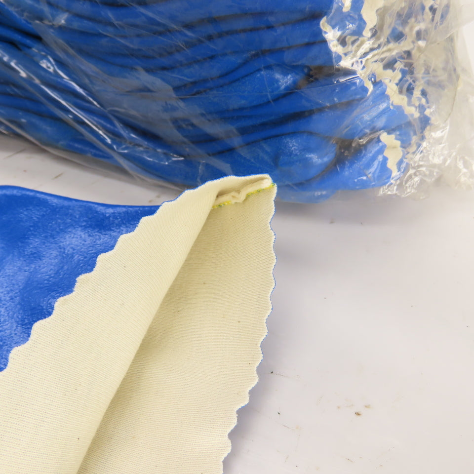North NK803 4JD76 Nitri-Knit Size 10 Rough Finish Nitrile Gloves 10 Pairs