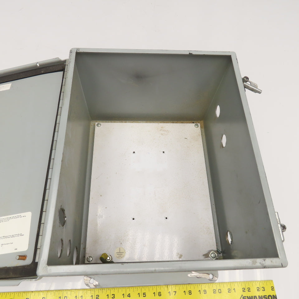 Hoffman A12108CH 12" x 10" x 8" Electrical Enclosure Type 12,13