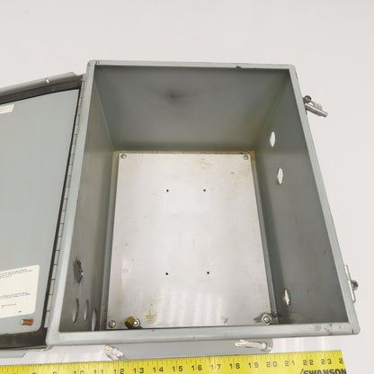 Hoffman A12108CH 12" x 10" x 8" Electrical Enclosure Type 12,13