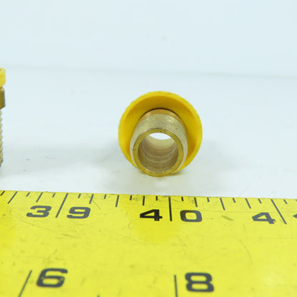 1/2" x 3/4" NPT Brass Hose Barb Male Adapter Fitting Lot Of 5