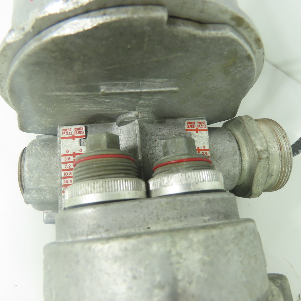 Asco SA22B Pressure Switch 100PSIG 125-250V