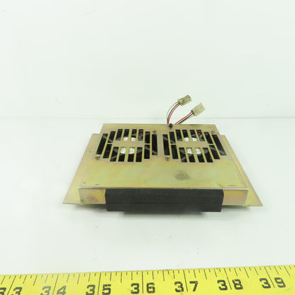 Yaskawa JZNC-XRK01 Control Rack Cooling Fan Assembly 24V