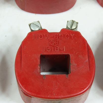 Cutler Hammer 1318-1 Magnetic Coil 110V 60 Cy. Lot Of 7