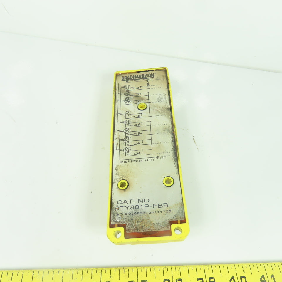 Brad Harrison BTY801P-FBB PNP Connect Top Mount 8-Port Connector