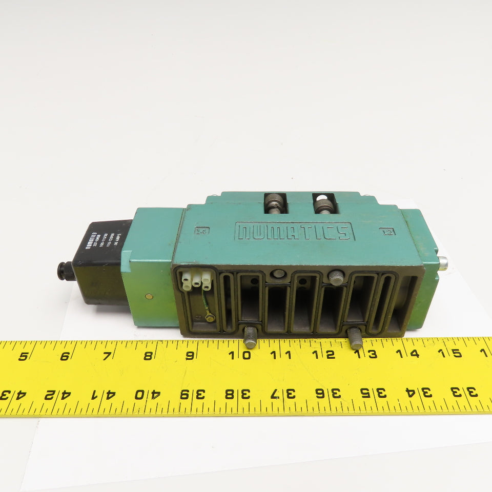 Numatics I34BA400KP00030 5/2 Position Pneumatic Directional Valve 110/120V Coil