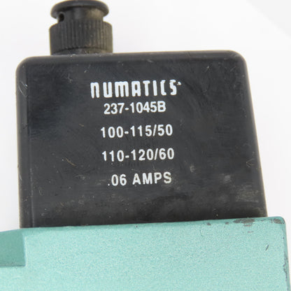 Numatics I34BA400KP00030 5/2 Position Pneumatic Directional Valve 110/120V Coil