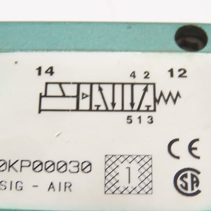 Numatics I34BA400KP00030 5/2 Position Pneumatic Directional Valve 110/120V Coil