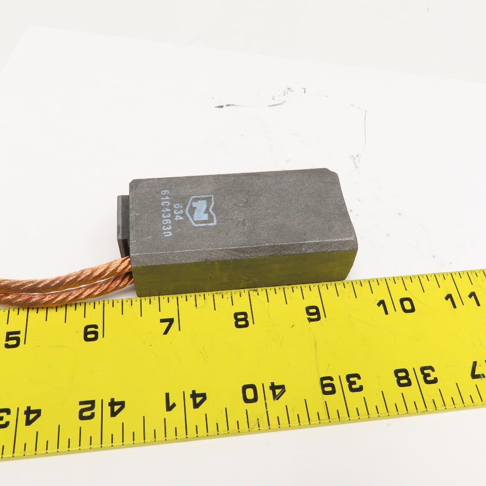 National 634 Carbon Brush 1-1/2" x 1" x 3"