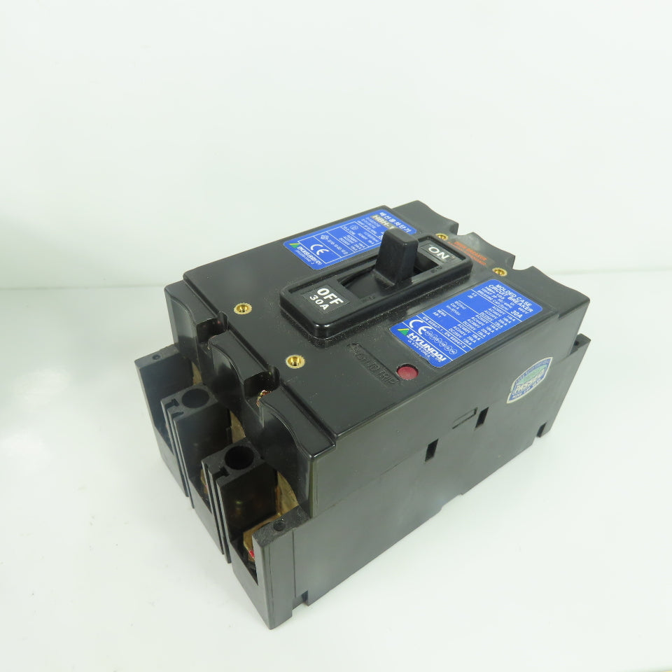 Hyundai HBH-103 30A Circuit Breaker 600VAC NEW