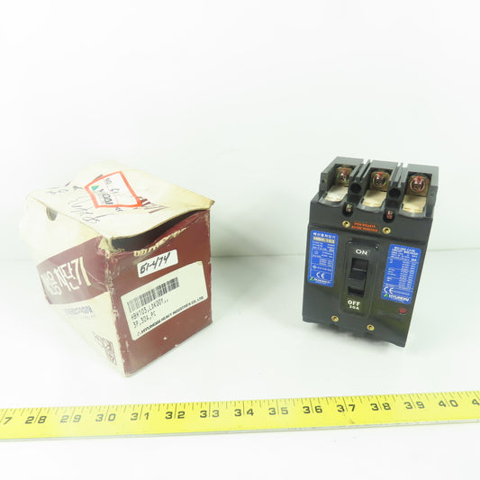 Hyundai HBH-103 30A Circuit Breaker 600VAC NEW