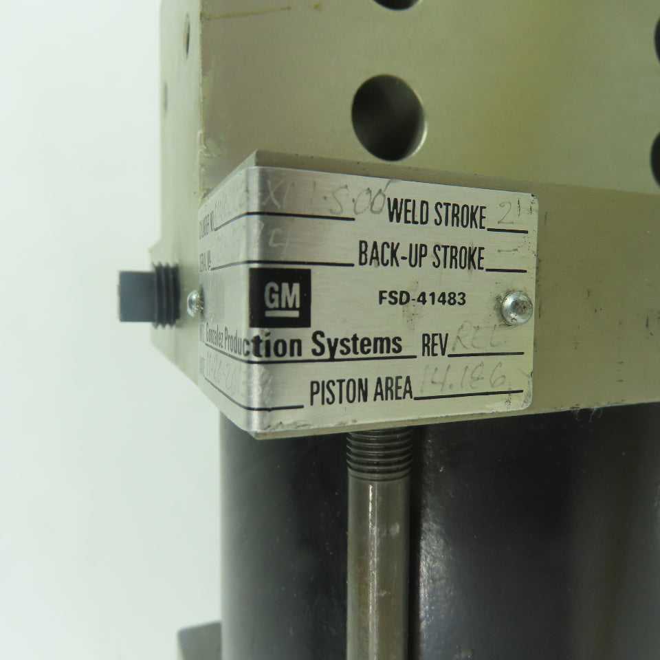 Gonzalez GU802102-XMLS00 Hydraulic Cylinder 2" Weld Stroke