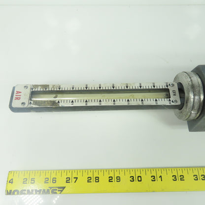 Waukee MV-8 Flow Meter 8 OSIG 70°F 1.00SG 0-250CFH Air 1-1/4" NPT