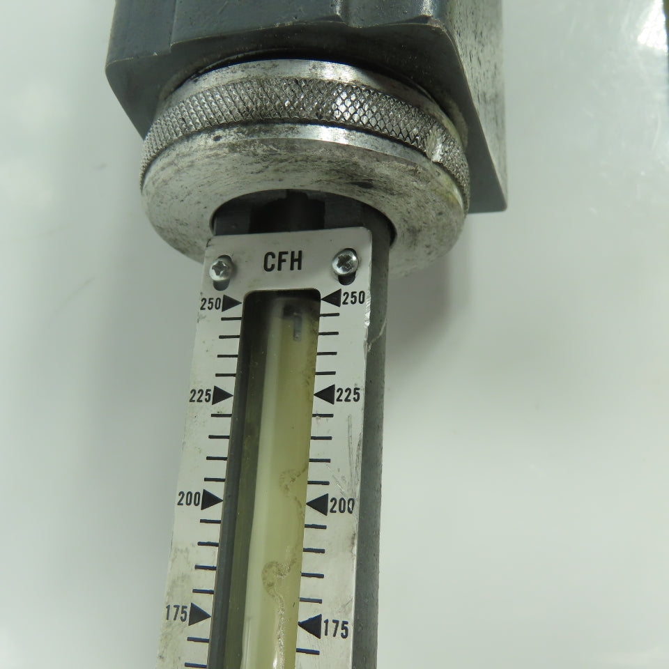 Waukee MV-8 Flow Meter 8 OSIG 70°F 1.00SG 0-250CFH Air 1-1/4" NPT