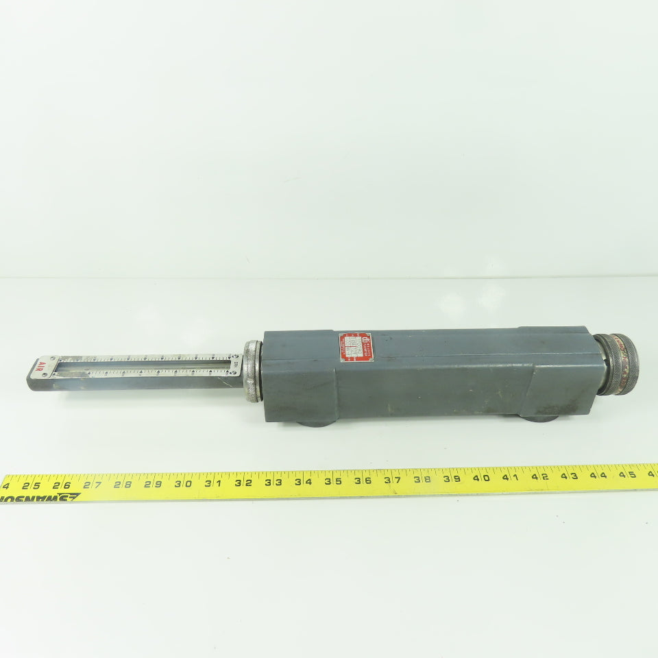Waukee MV-8 Flow Meter 8 OSIG 70°F 1.00SG 0-250CFH Air 1-1/4" NPT