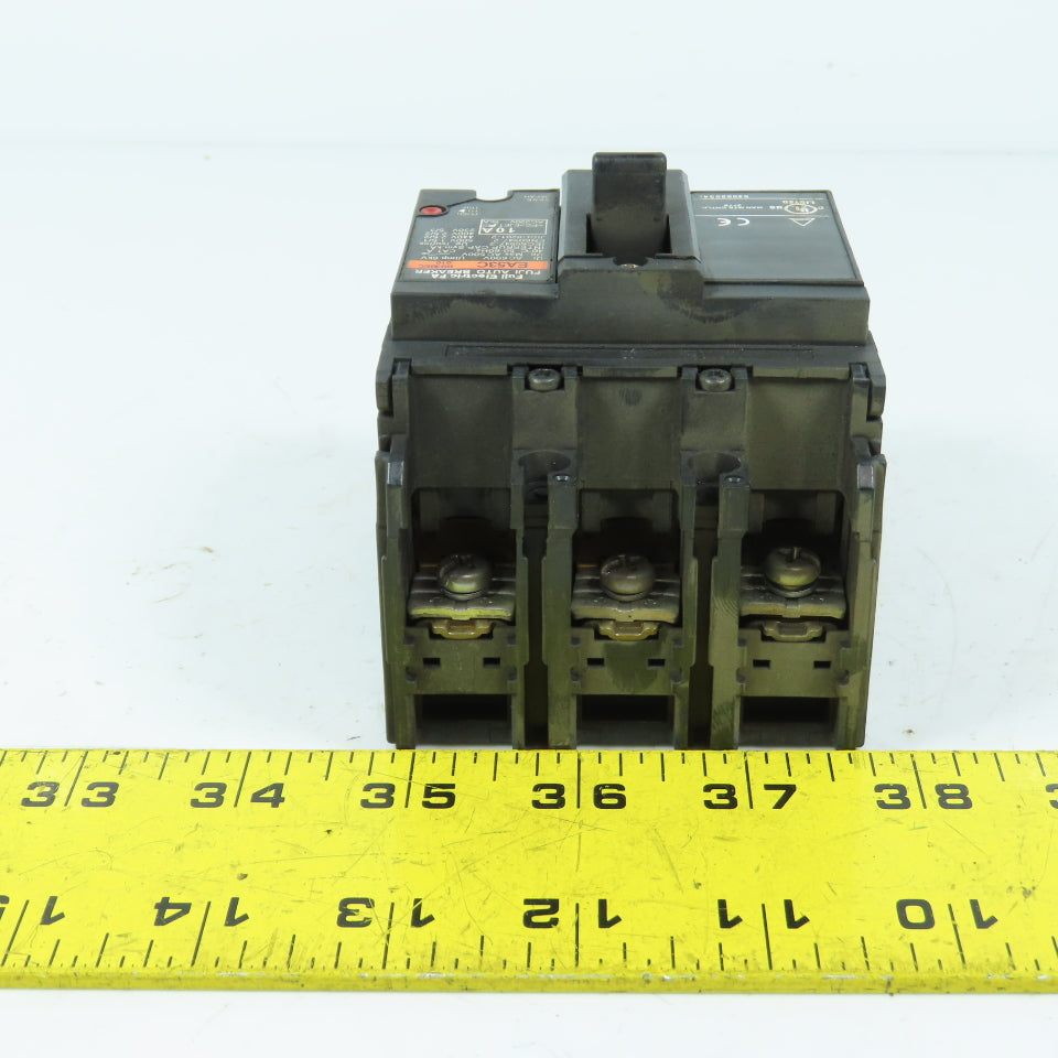 Fuji EA53C 10A 3-Pole Auto Breaker 1.5HP @ 500V