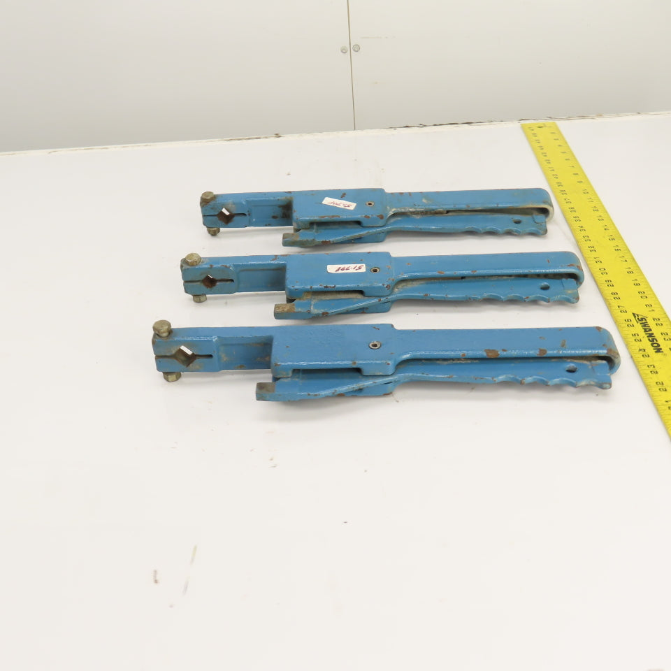 Jamesbury Wafer-Sphere Valve Handle (Square Drive) Lot Of 3