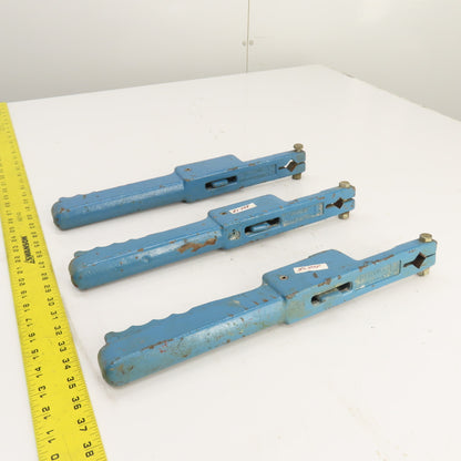 Jamesbury Wafer-Sphere Valve Handle (Square Drive) Lot Of 3