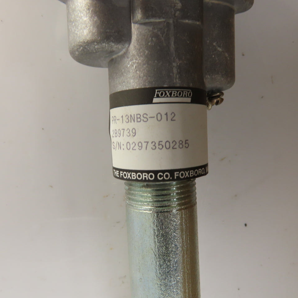 Foxboro PR-13NBS-012 Platinum Resistance Temperature Detector RTD 13" Probe