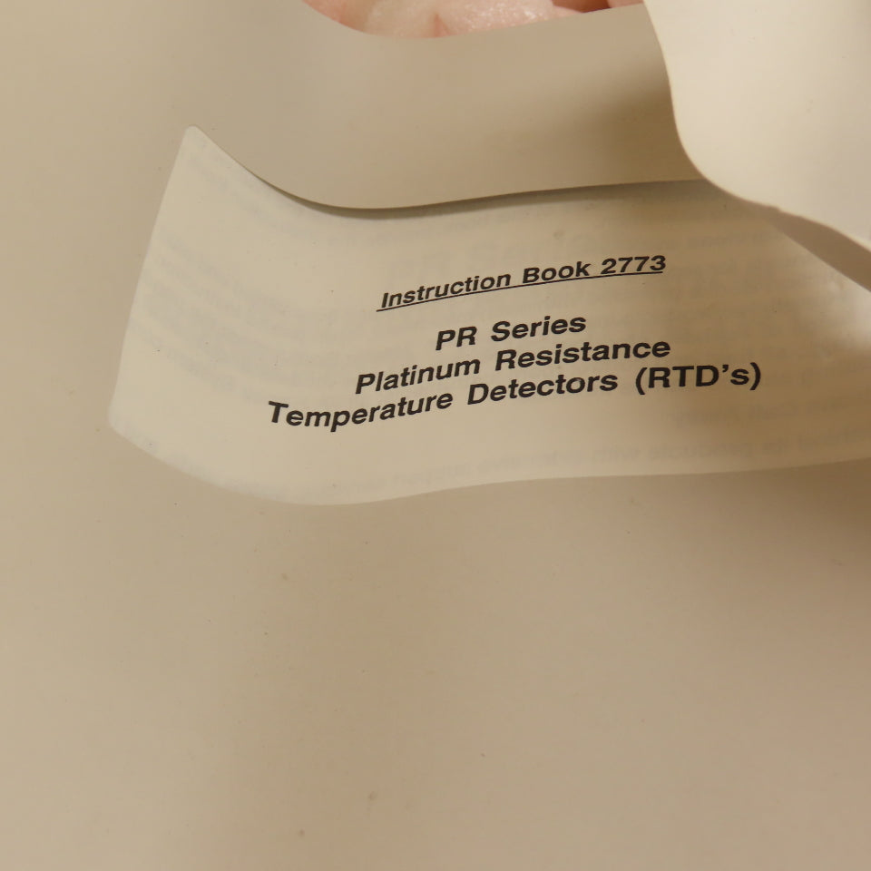 Foxboro PR-13NBS-012 Platinum Resistance Temperature Detector RTD 13" Probe