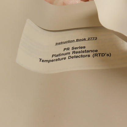 Foxboro PR-13NBS-012 Platinum Resistance Temperature Detector RTD 13" Probe