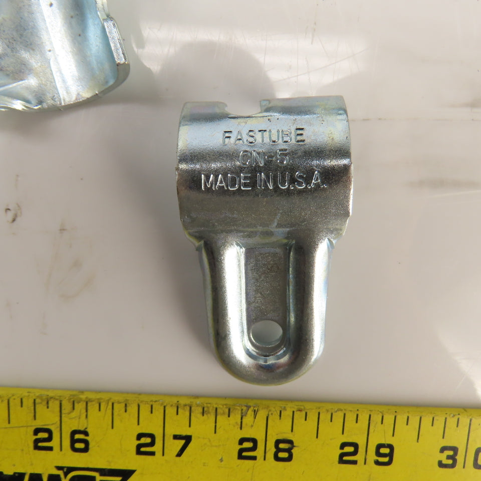 Fastube CN-5 CN5 Multi Angle Metal Joint  Zinc Chromate Silver Lot Of 130