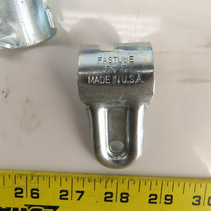 Fastube CN-5 CN5 Multi Angle Metal Joint  Zinc Chromate Silver Lot Of 130