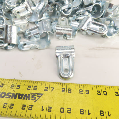 Fastube CN-5 CN5 Multi Angle Metal Joint  Zinc Chromate Silver Lot Of 130
