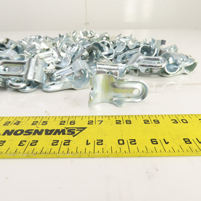 Fastube CN-5 CN5 Multi Angle Metal Joint  Zinc Chromate Silver Lot Of 130