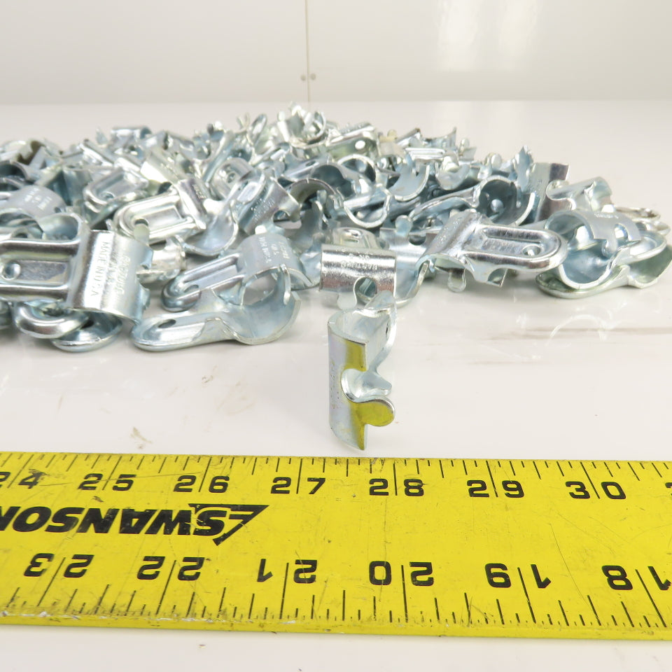 Fastube CN-5 CN5 Multi Angle Metal Joint  Zinc Chromate Silver Lot Of 130
