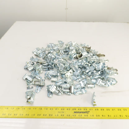 Fastube CN-5 CN5 Multi Angle Metal Joint  Zinc Chromate Silver Lot Of 130