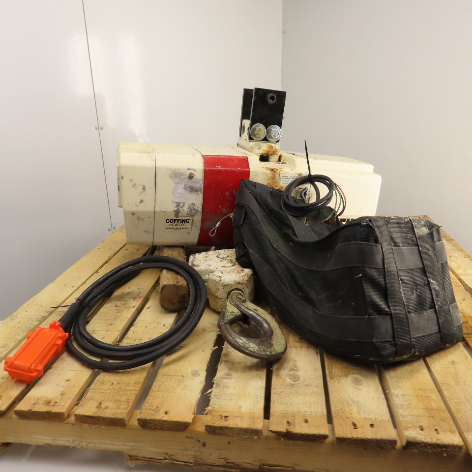Coffing EC6016.3 3 Ton 6000 LB. Electric Chain Hoist 230/460V 3PH 15' Lift 16FPM