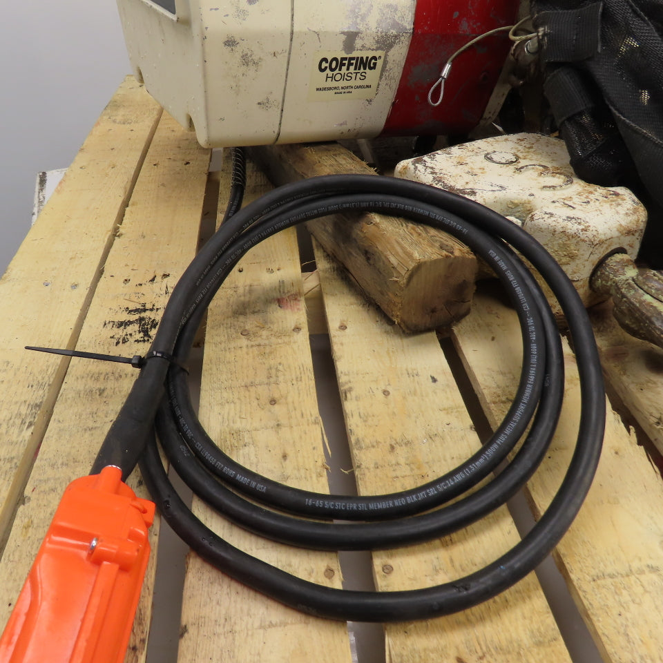 Coffing EC6016.3 3 Ton 6000 LB. Electric Chain Hoist 230/460V 3PH 15' Lift 16FPM