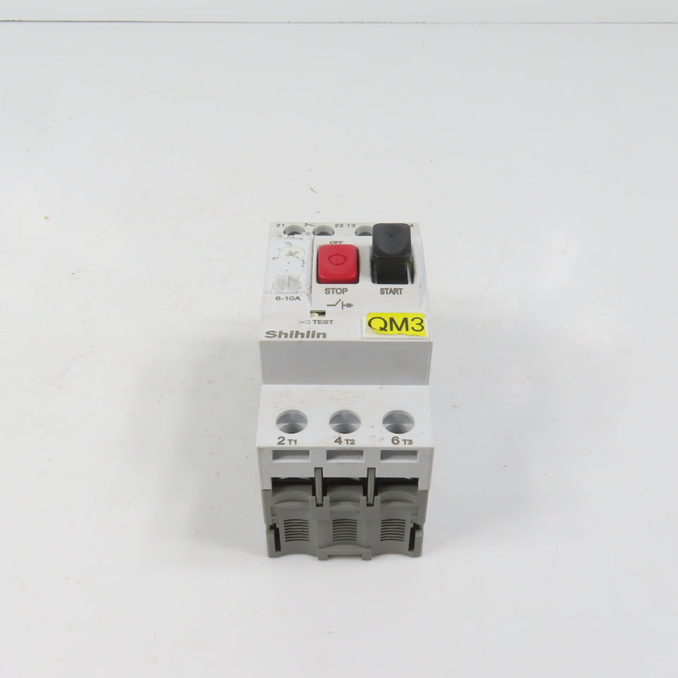 Shihlin MR-32S-10 Motor Protection Circuit Breaker 6-10A 7-1/2HP 600V