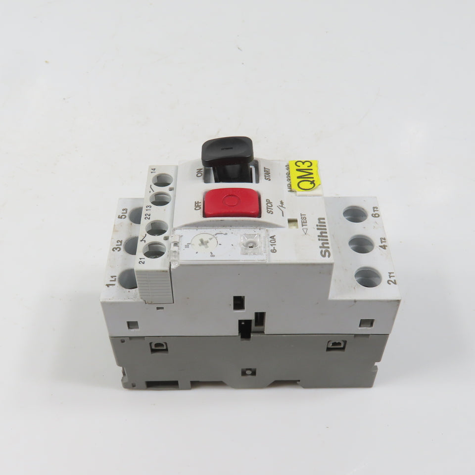 Shihlin MR-32S-10 Motor Protection Circuit Breaker 6-10A 7-1/2HP 600V