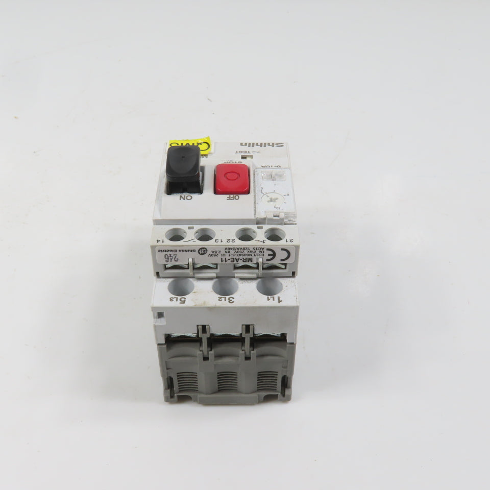 Shihlin MR-32S-10 Motor Protection Circuit Breaker 6-10A 7-1/2HP 600V
