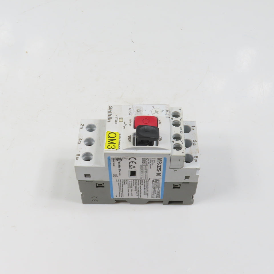 Shihlin MR-32S-10 Motor Protection Circuit Breaker 6-10A 7-1/2HP 600V