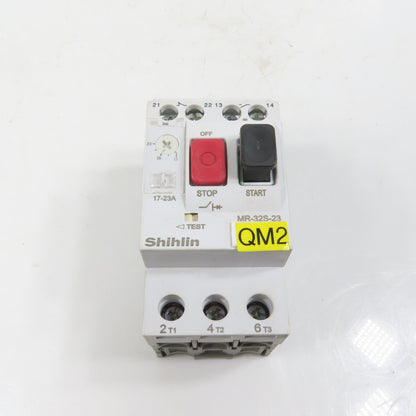 Shihlin MR-32S-23 Motor Protection Circuit Breaker 17-23A 20HP 600V