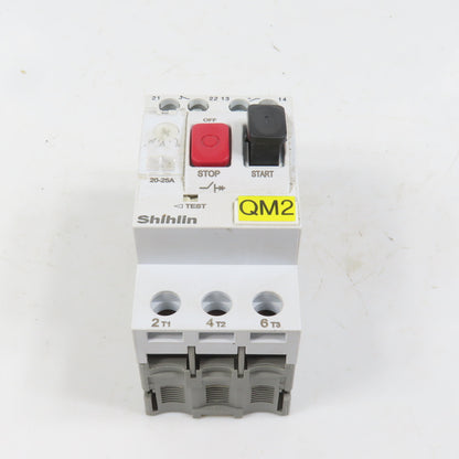 Shihlin MR-32S-25 Motor Protection Circuit Breaker 20-25A 20HP 600V