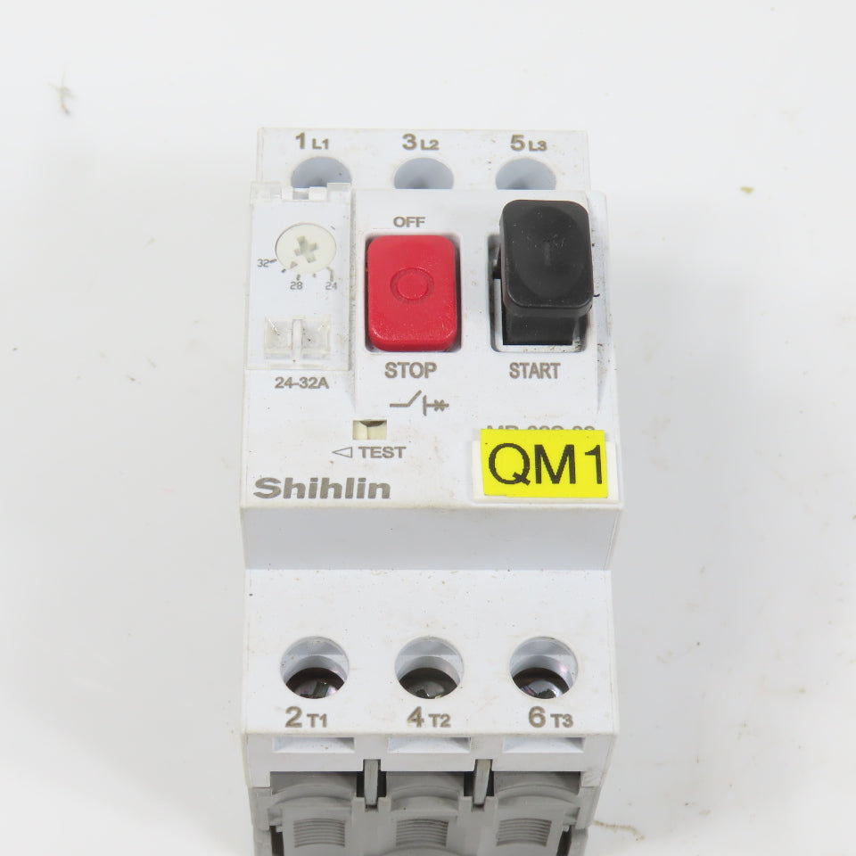 Shihlin MR-32S-32 Motor Protection Circuit Breaker 24-32A 25HP 600V