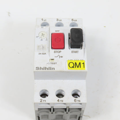 Shihlin MR-32S-32 Motor Protection Circuit Breaker 24-32A 25HP 600V