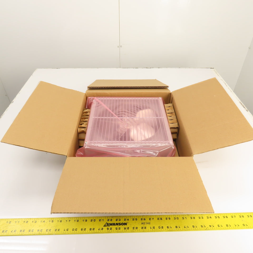Nvent Hoffman 1RB100M Filter Box Cooling Fan Unit 230V 725CFM 13.38 x 13.38" NEW
