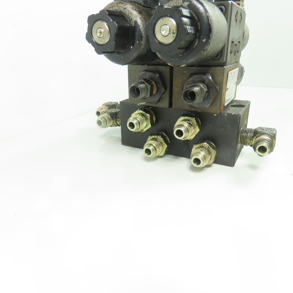 Nachi SA-G01-E3X-D2-8380D Hydraulic Solenoid Control Valve Assy W/OG-G01-PC-K-20