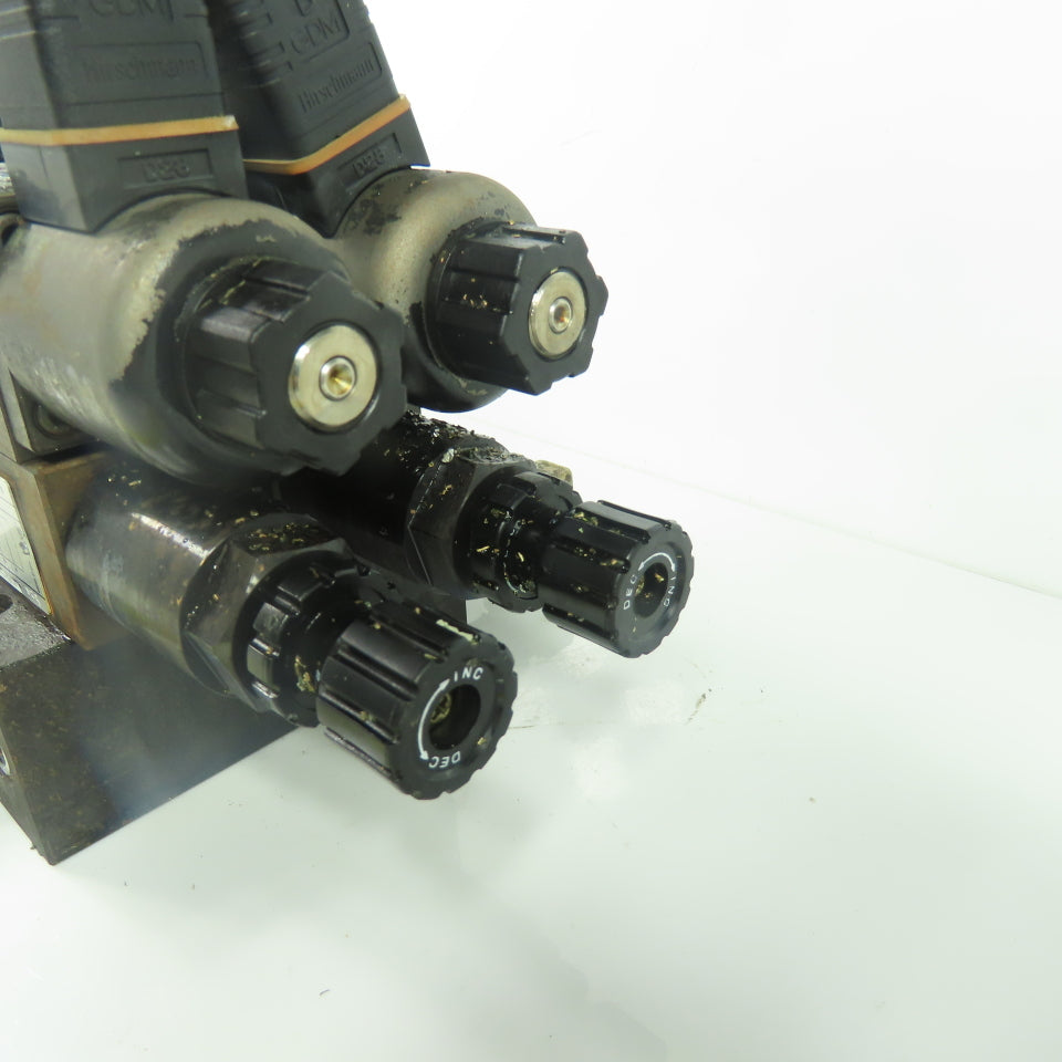 Nachi SA-G01-E3X-D2-8380D Hydraulic Solenoid Control Valve Assy W/OG-G01-PC-K-20